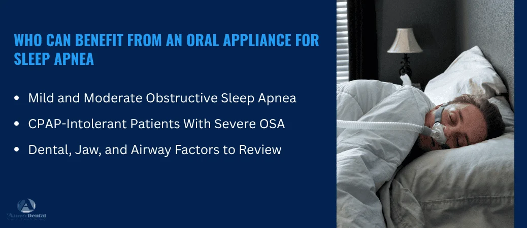 Who May Be a Good Candidate for an Oral Appliance