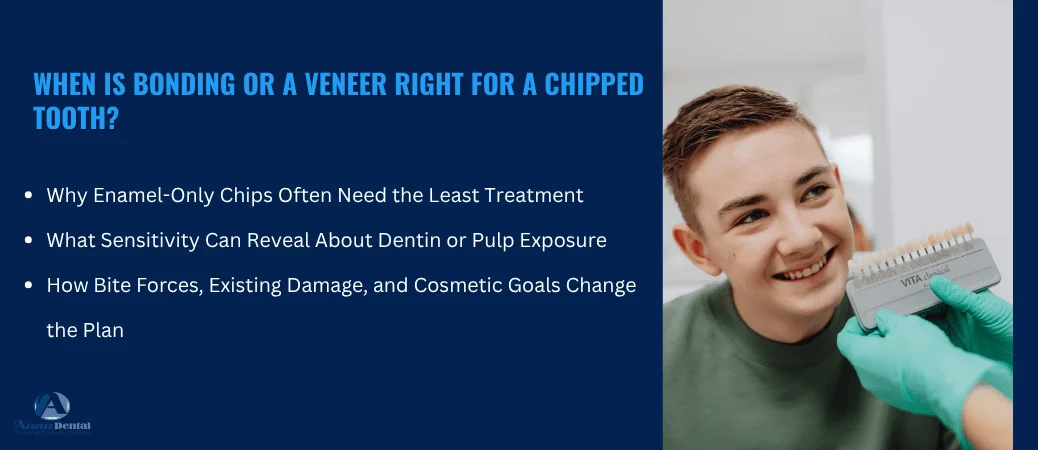 Is Bonding or a Veneer Right for Your Chip 